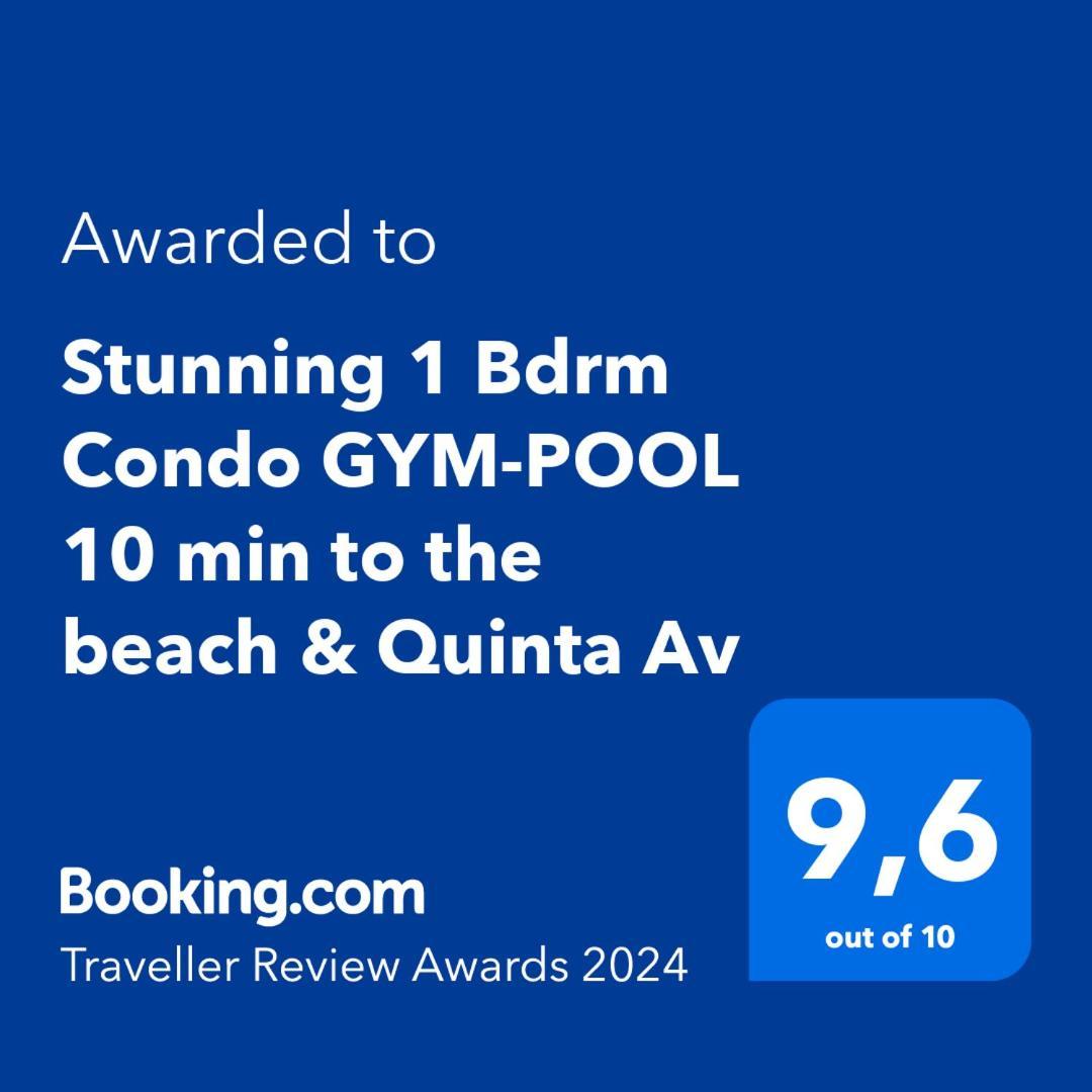 Stunning 1 Bdrm Condo Gym-Pool 10 Min To The Beach & Quinta Av Playa del Carmen Buitenkant foto
